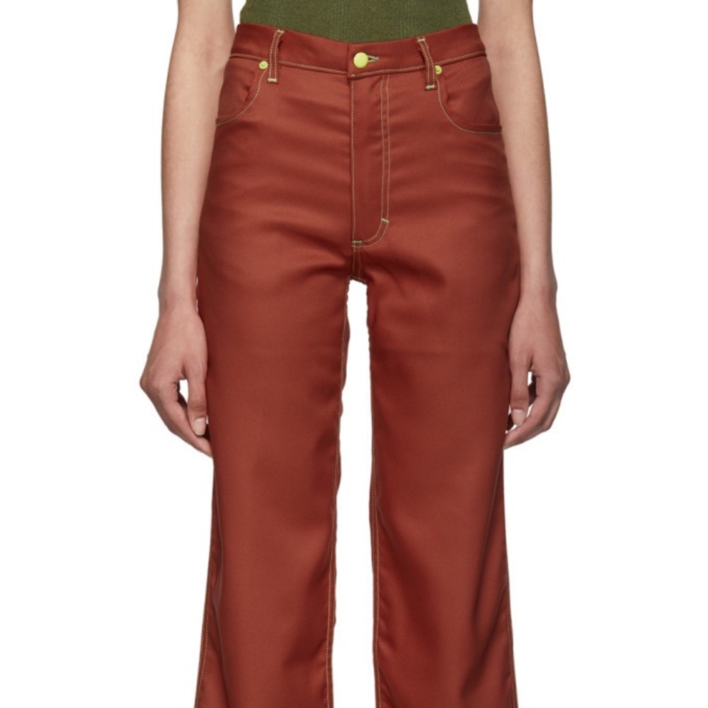 Eckhaus Latta Wide Leg Jeans